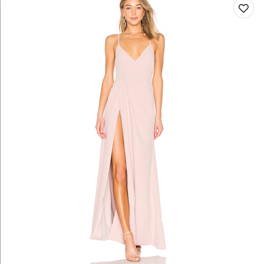 AZALEA gown blush / pink color size medium
